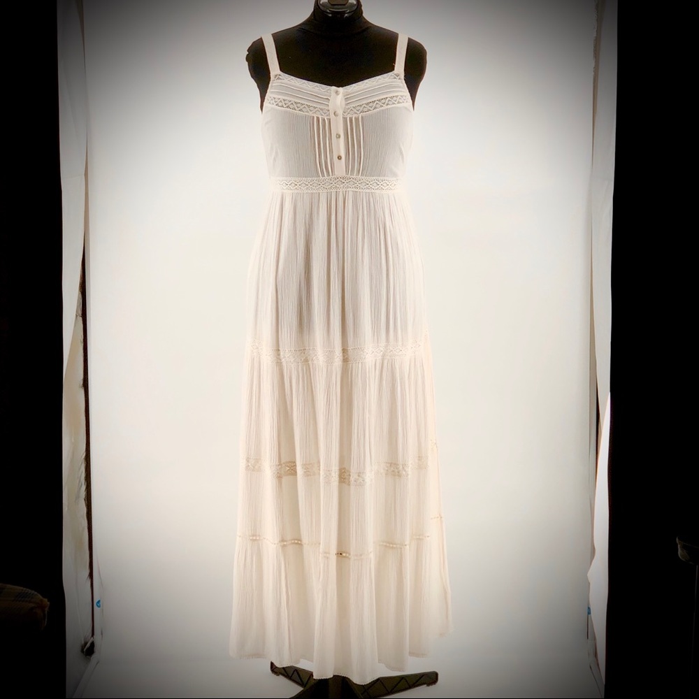Maxi, white, dress